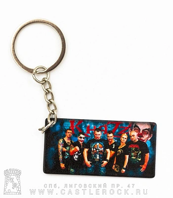 брелок металлический княzz (лого, группа)