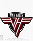 нашивка на спину van halen (вышивка)