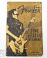табличка fender "fine electric instruments" (коричневая)