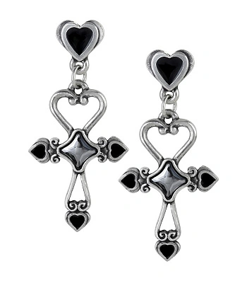 серьги alchemy gothic (алхимия готик) e354 amourankh