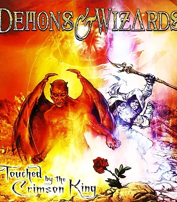 CD Demons And Wizards "Touched By The Crimson King"