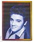 магнит прямоугольный 3d elvis presley (ч/б, голограмма)