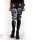 легинсы (лосины) череп и кости