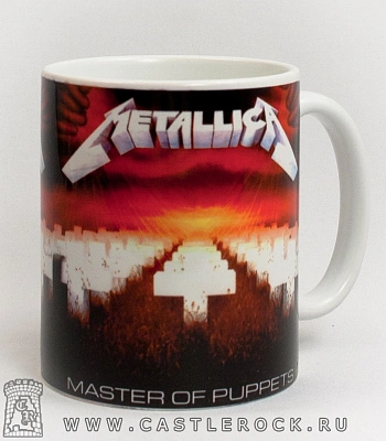 кружка metallica "master of puppets"
