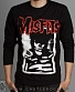 футболка misfits (скелет) д/р