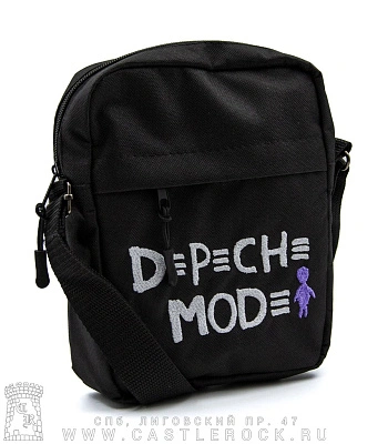 сумка на плечо с вышивкой depeche mode