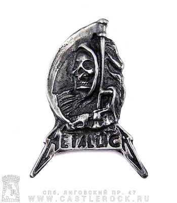 значок цанга metallica (смерть)