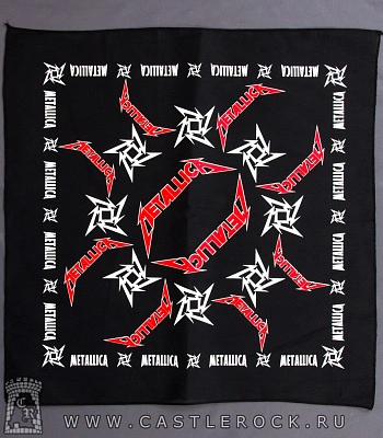 бандана metallica (лого)
