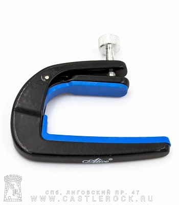 каподастр для акустической гитары a007m/bk