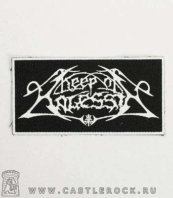 нашивка keep of kalessin (лого белое)