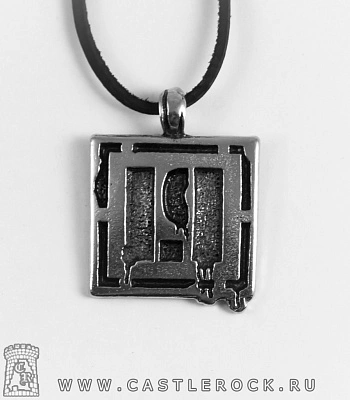 подвеска linkin park (лого, квадратная)