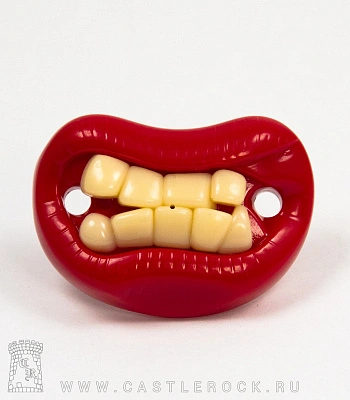 соска-пустышка зубы с клыком