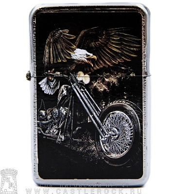 зажигалка цветная байк и орел