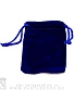 мешочек бархатный синий (маленький)
