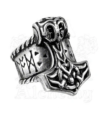 кольцо alchemy gothic (алхимия готик) r171 runehammer