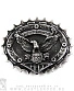 пряжка harley-davidson (орел, мотоцепь)