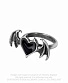 кольцо alchemy gothic (алхимия готик) r240 blacksoul