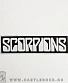нашивка scorpions (лого белое)