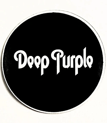 магнит виниловый deep purple (ч/б)