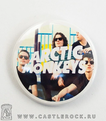 значок arctic monkeys (группа)