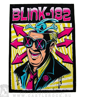 нашивка на спину blink-182