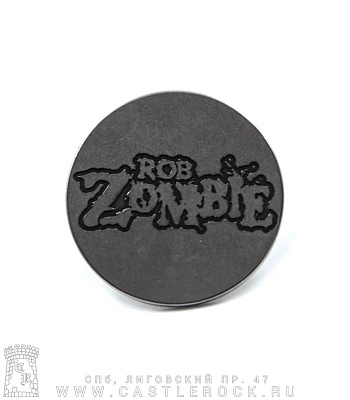 значок цанга рельефный rob zombie (лого)