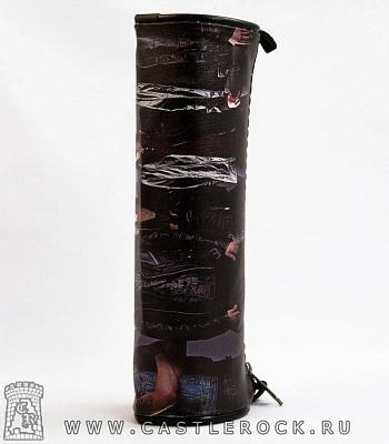 пенал asking alexandria (группа, лого серое)