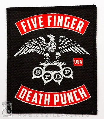 нашивка five finger death punch "usa"
