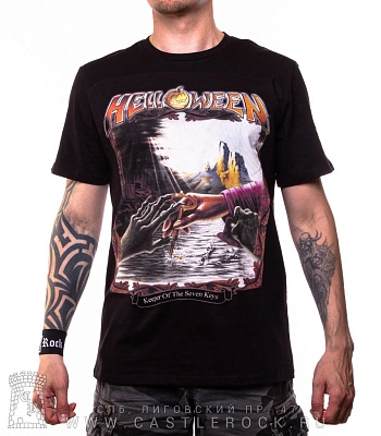 футболка helloween "keeper of the seven keys part 2"