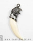 подвес клык льва (белый)