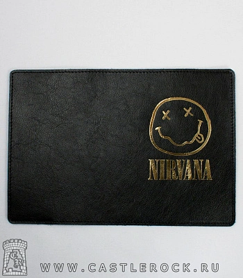 обложка для документов nirvana