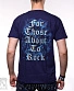 футболка ac/dc "for those about to rock. we salute you" (синяя)