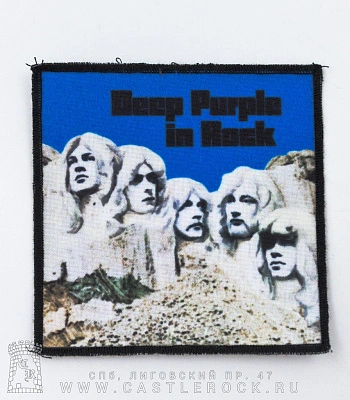 нашивка deep purple "in rock"