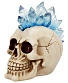 светильник череп панка (белый)