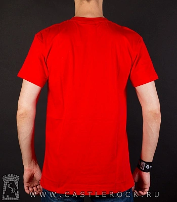 футболка алиса (лого, красная)