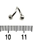 Твистер Сталь с Шариками 1,2 х 6 х 3/3