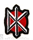 нашивка dead kennedys (лого, вышивка)
