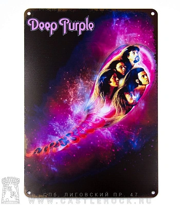 табличка deep purple "fireball"