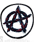 нашивка anarchy анархия (круглая)