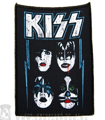 нашивка kiss "dynasty"