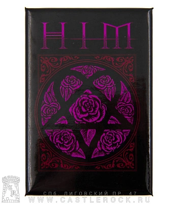 магнит прямоугольный him (хартаграмма)