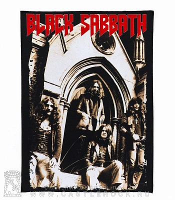 нашивка на спину black sabbath (группа)