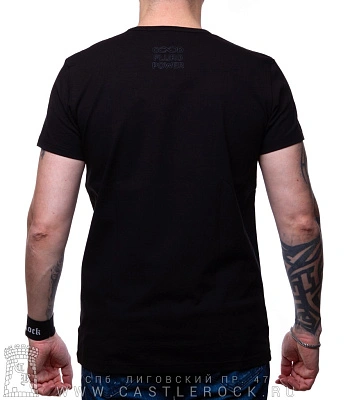 футболка скелет пирата (светится)