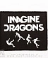 нашивка imagine dragons (белая надпись)