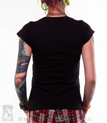 женская футболка scorpions "return to forever" (принт большой)