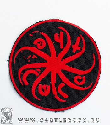 нашивка cure (лого красное)