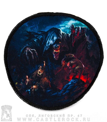 нашивка powerwolf "the sacrament of sin" (круглая)