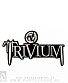 нашивка термо trivium (средняя, вышивка)