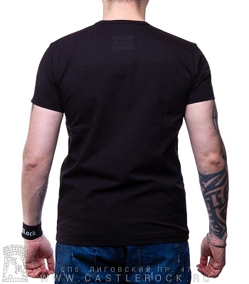 футболка кот охотник (светится)