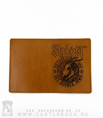 обложка для документов slipknot "des moines. iowa 1995"